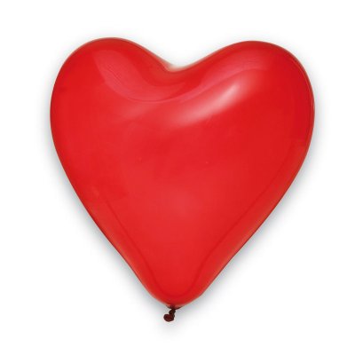 Luftballons Herz Rot ca. 28 cm Rot, 25 Stück Packung