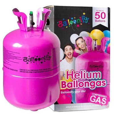 Helium Flasche Einweggas - Ballongas 50
